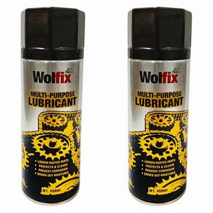 اسپری روان کننده ولفیکس مدل lubricant حجم 450 میلی لیتر بسته دو عددی